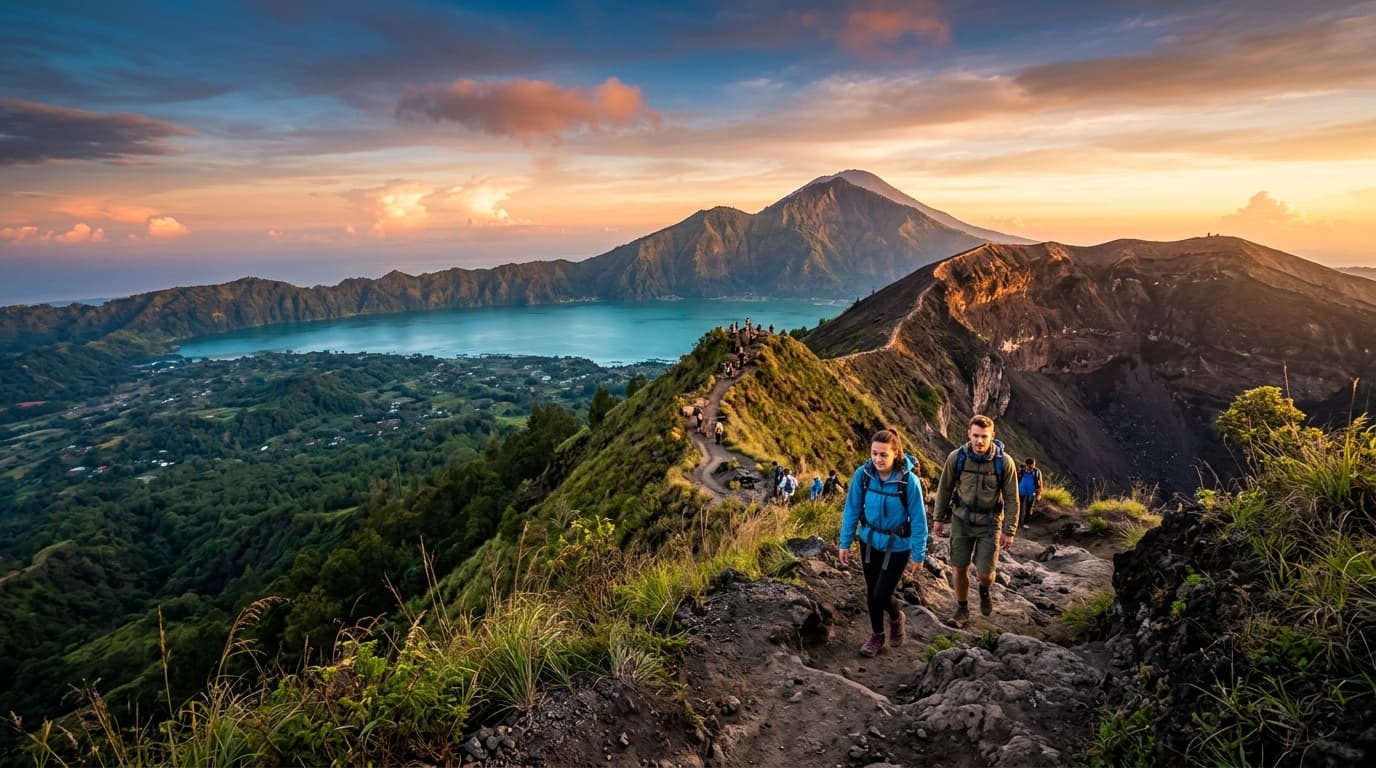 Mount Batur sunrise trekking boeken: keuzes & prijs