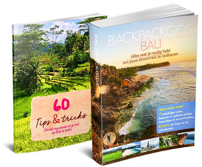Backpackgids Bali + 60 tips bundel